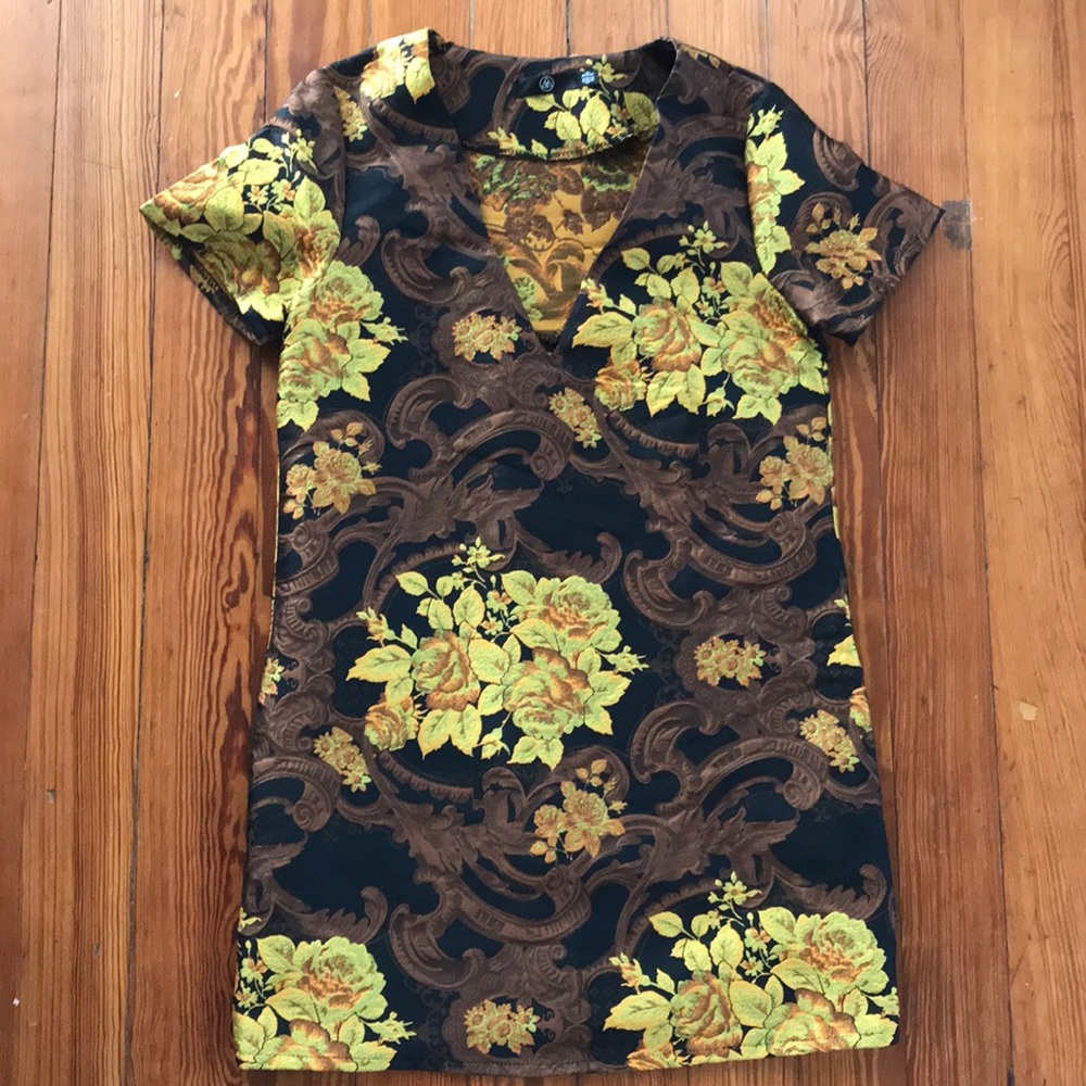 ASOS Misguided Brocade Dress